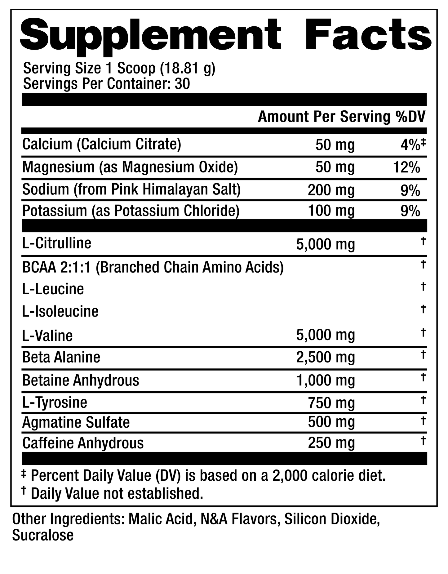Holy Power Pre-Workout